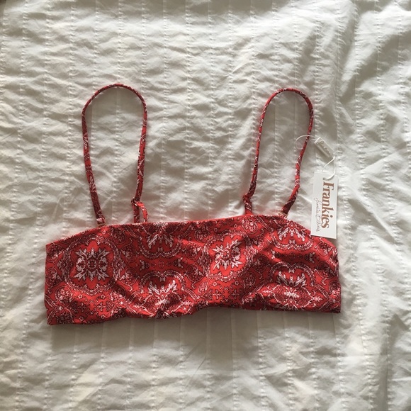 Frankie's Bikinis Other - Frankie’s Bikini Red Bandana Top